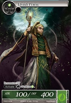 Elvish Priest (V.1 - Fixed) - Promos