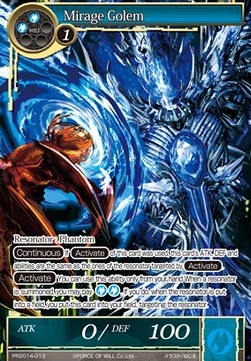 Mirage Golem - Promos