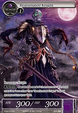 Reanimated Knight - Promos
