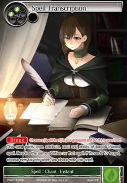 Spell Transcription - Promos