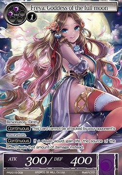Freya, Goddess of the full moon - Promos