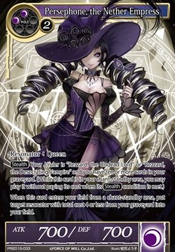 Persephone, the Nether Empress - Promos