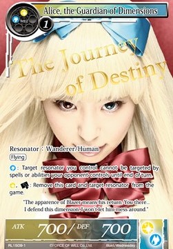 Alice, the Guardian of Dimensions (V.1 - Fixed) - Ruler League Promos