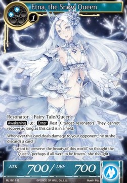 Etna, the Snow Queen - Ruler League Promos