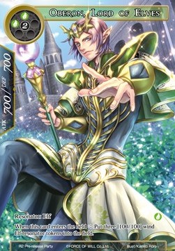 Oberon, Lord of Elves - Prerelease Promos