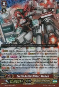 Excite Battle Sister, Stollen [G Format] (V.1 - Triple Rare) - Dragon King’s Awakening