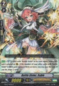 Battle Sister, Sable [G Format] - Dragon King’s Awakening