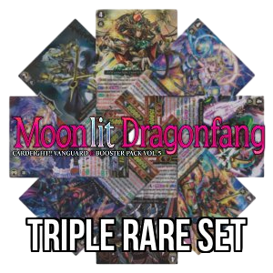 Moonlit Dragonfang: Triple Rare Set - Moonlit Dragonfang