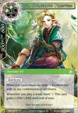 Ciel, Sorcerous Priestess - Advent of the Demon King