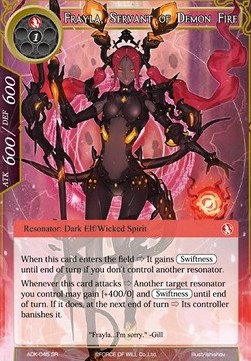 Frayla, Servant of Demon Fire - Advent of the Demon King