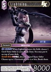 Lightning (3-118) - Promos