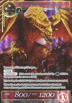 Gilles de Rais, the Golden Dragon - World Championship Promos