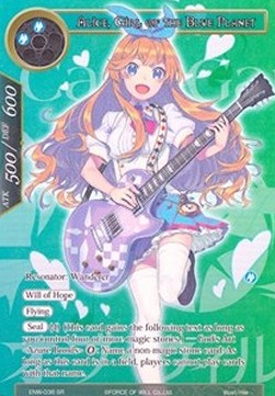 Alice, Girl of the Blue Planet (V.2 - Super Rare) - Echoes of the New World
