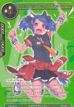 Pricia, Ready for the Final Battle (V.2 - Rare) - Echoes of the New World
