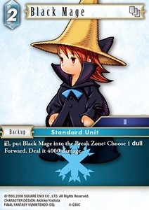 Black Mage (4-030) - Opus IV