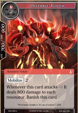Unstable Golem - Advent of the Demon King