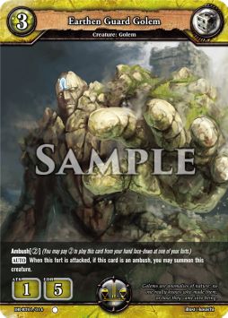 Earthen Guard Golem - Rally to War