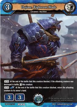 Hajime, Righteous Blade - Rally to War
