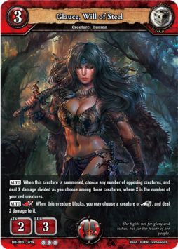 Glauce, Will of Steel - Rally to War