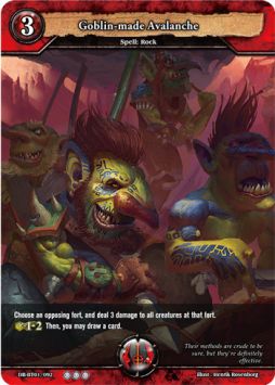 Goblin-made Avalanche - Rally to War
