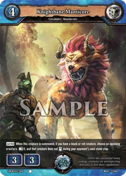 Knightbane Manticore - Oath of Blood