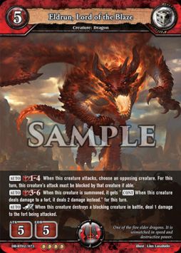 Eldrun, Lord of the Blaze (V.1) - Oath of Blood