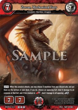 Zavzas, Mechanized Fury - Oath of Blood