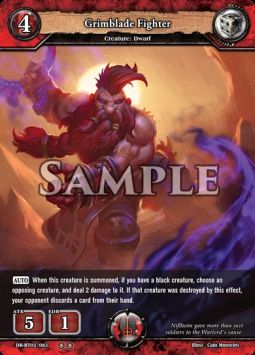 Grimblade Fighter - Oath of Blood