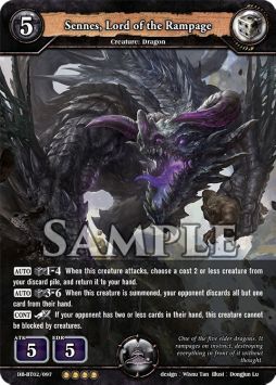 Sennes, Lord of the Rampage (V.1) - Oath of Blood
