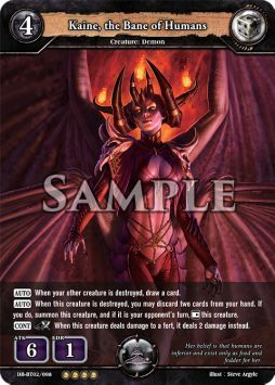 Kaine, the Bane of Humans - Oath of Blood