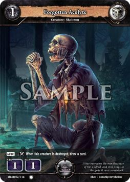 Forgotten Acolyte - Oath of Blood