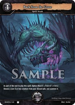 Back from the Grave - Oath of Blood