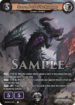Sennes, Lord of the Rampage (V.2) - Oath of Blood