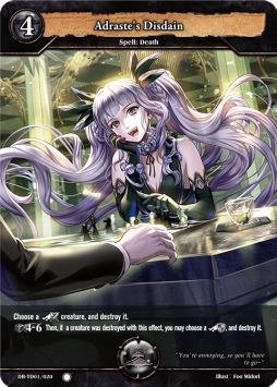 Adraste's Disdain - Trial Deck: Shadow Legion