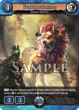 Knightbane Manticore - Trial Deck: Reaper's Gift