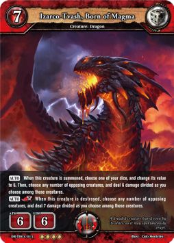 Izarco-Tvash, Born of Magma - Trial Deck: Alpha Dominance