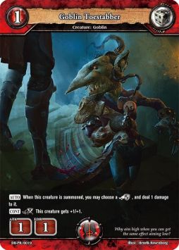 Goblin Toestabber - Promos