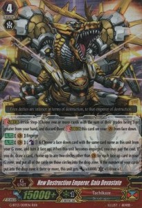 New Destruction Emperor, Gaia Devastate [G Format] (V.1 - Triple Rare) - Ultimate Stride