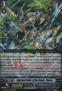 Supreme Ruler of the Storm, Thavas [G Format] (V.1 - Triple Rare) - Ultimate Stride