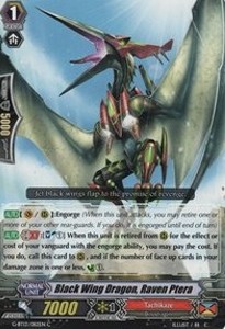 Black Winged Dragon, Raven Ptera [G Format] - Ultimate Stride