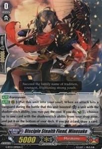 Disciple Stealth Fiend, Minosuke [G Format] - Ultimate Stride