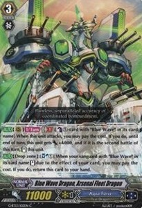 Blue Wave Dragon, Arsenal Fleet Dragon [G Format] - Ultimate Stride