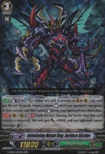 Intimidating Mutant King, Darkface Alicides [G Format] (V.1 - Triple Rare) - The AWAKENING ZOO
