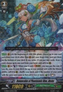 Ranunculus of Phantasmic Blue, Ahsha [G Format] (V.1 - Triple Rare) - The AWAKENING ZOO
