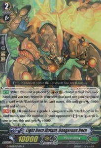 Light Horn Mutant, Dangerous Horn [G Format] - The AWAKENING ZOO