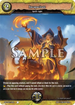 Incapacitate - Trial Deck: Nature's Wrath