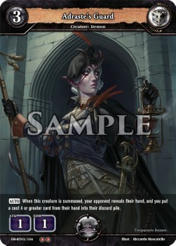 Adraste's Guard - Gears of Apocalypse