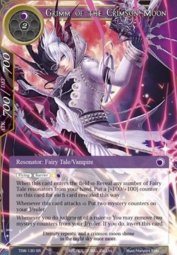 Grimm of the Crimson Moon // Grimm, Hope from the Future - The Time Spinning Witch