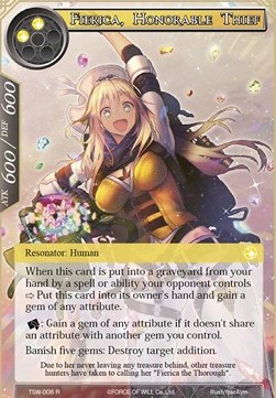 Fierica, Honorable Thief - The Time Spinning Witch