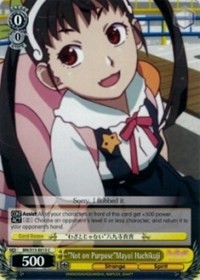 "Not on Purpose"Mayoi Hachikuji - Bakemonogatari